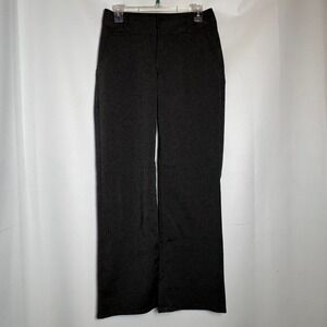 Y2K VTG Mudd Womens Low Rise Wide Leg Trousers Gray Grunge Office Siren Size 9